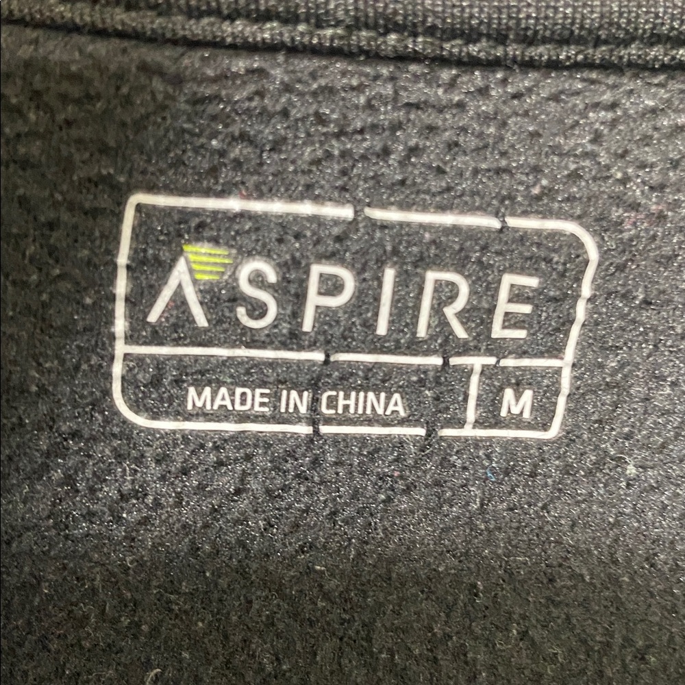 Aspire Women’s,Black And Pink, Long Sleeve,Zip-Up Hoodie . Size-Medium - Picture 13 of 14